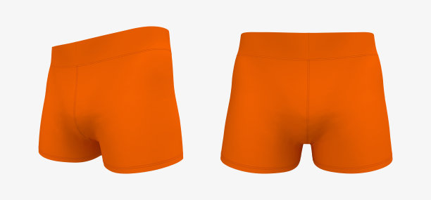 缩腰的短裤模型图片下载