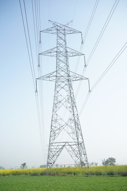 农田发射塔图像高质量图片下载