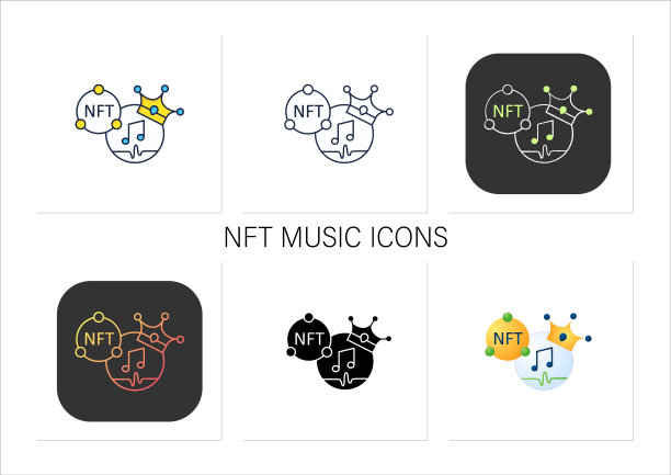 NFT音乐图标合集图片下载