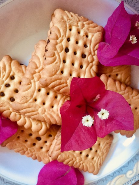 白色的饼干图片下载