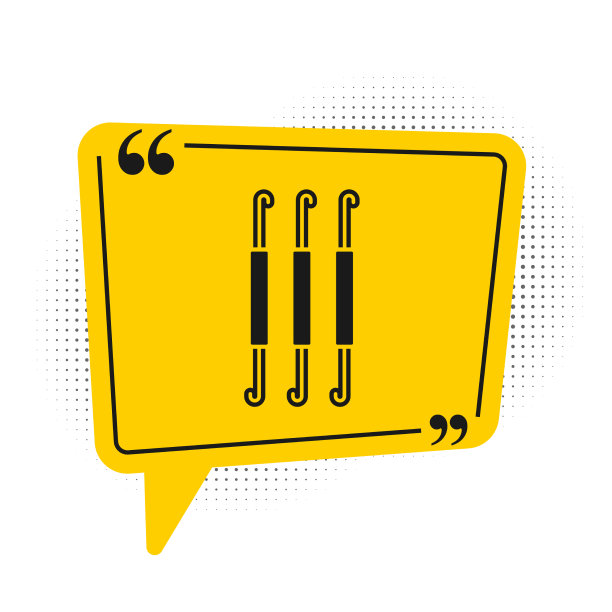 黑色钩针钩图标孤立在白色图片下载