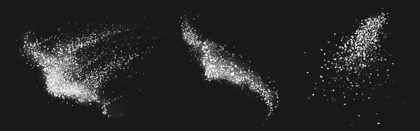 糖或盐晶体的白色粉末图片下载