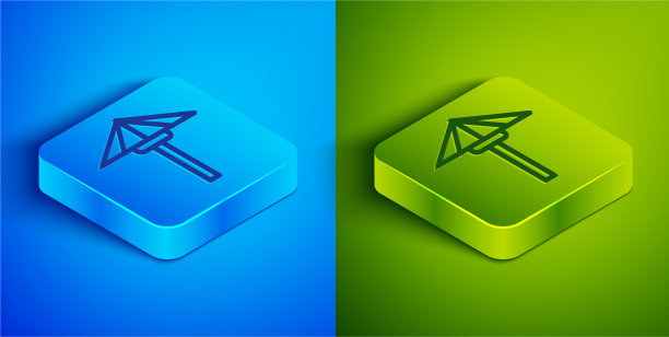 日本传统伞的等距线图片下载