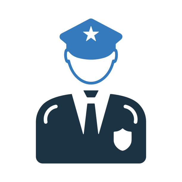 警卫、军事图标。简单的可编辑矢量设计孤立在白色背景上。图片下载