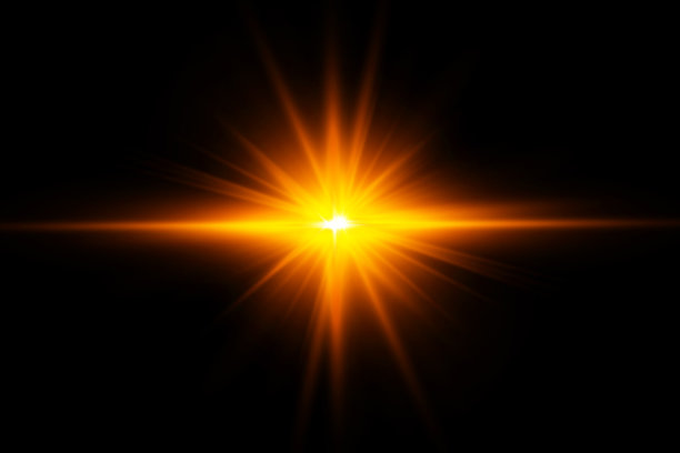 矢量透明阳光特殊镜头光晕光效果。PNG。矢量图图片下载