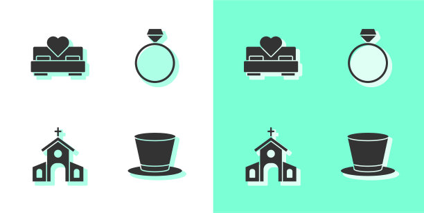 集圆柱帽、卧室、教堂等建筑图片下载