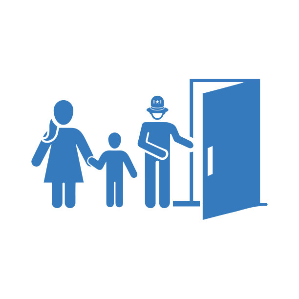 邀请，男人物，欢迎偶像。蓝色的设计。图片下载