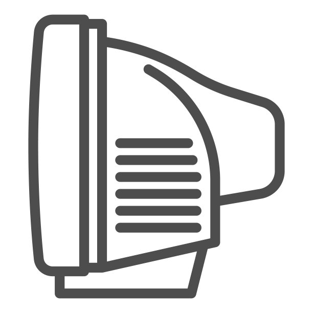 电视侧视图线图标，显示器和电视概念，阴极射线管侧视图矢量标志上的白色背景，轮廓风格图标的移动概念和网页设计。矢量图形。图片下载