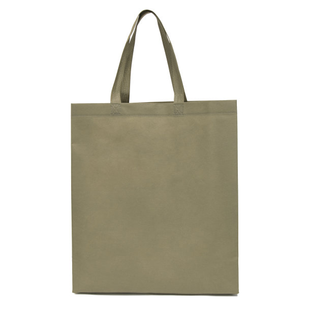 可重复使用的布袋与广告空间在一个白色孤立的背景，模型图片下载