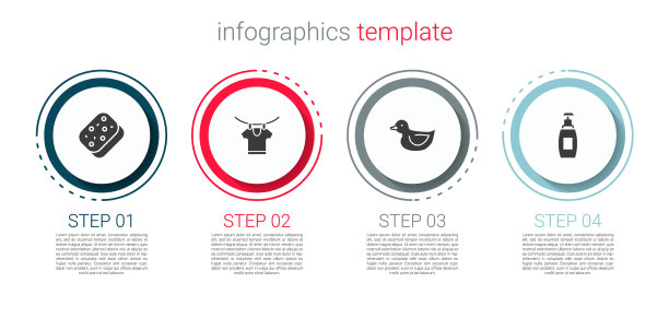 设海绵烘干衣服、橡皮鸭和瓶子图片下载