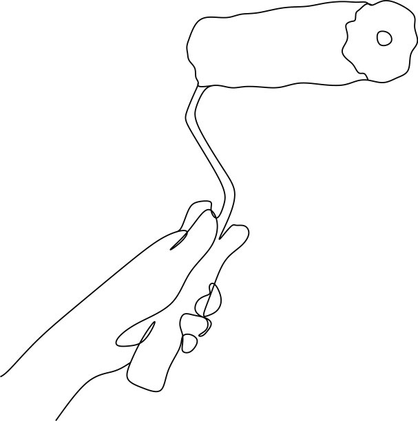 连续画房地产经纪人线图片下载