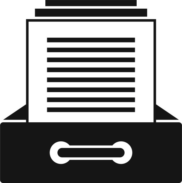 工作流文档图标样式简单图片下载