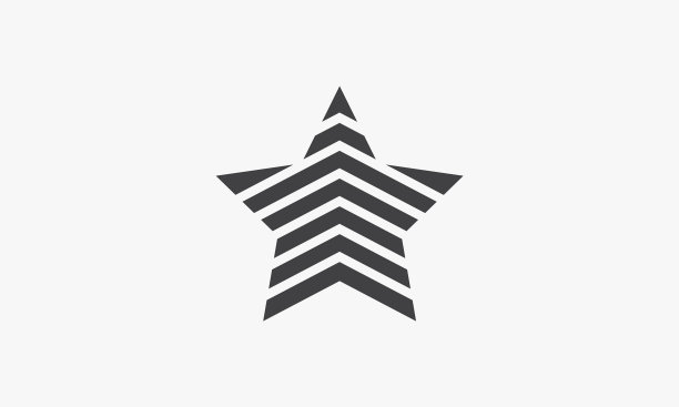 星光对白色背景的创意图标图片下载