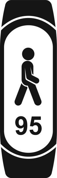 健身手环图标简约风格图片下载