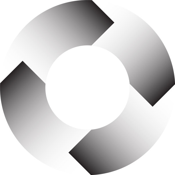 四个灰色箭头图片下载