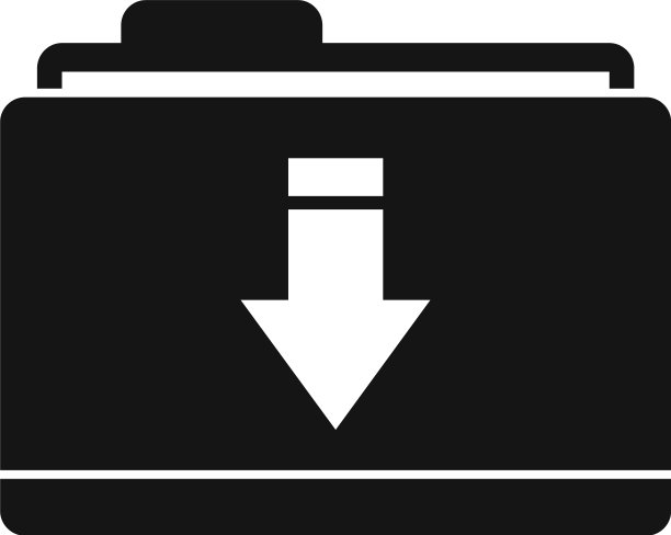 下载文件夹图标样式简单图片下载