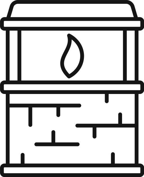 铁匠火图标轮廓风格图片下载