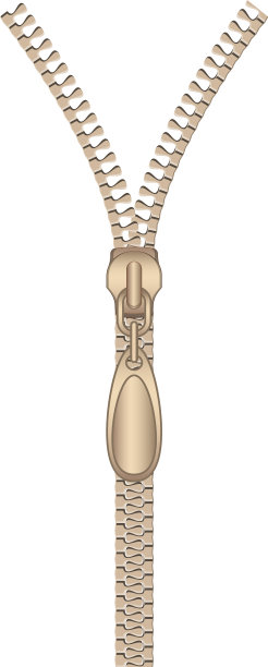 纺织拉链图标卡通风格图片下载