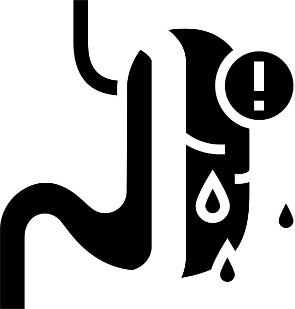 危险并发症严重出血线图标图片下载