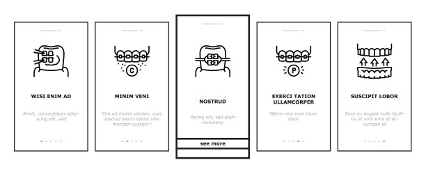 牙套配件上的图标设置图片下载