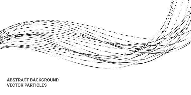 摘要具有颗粒流运动的三维图像图片下载