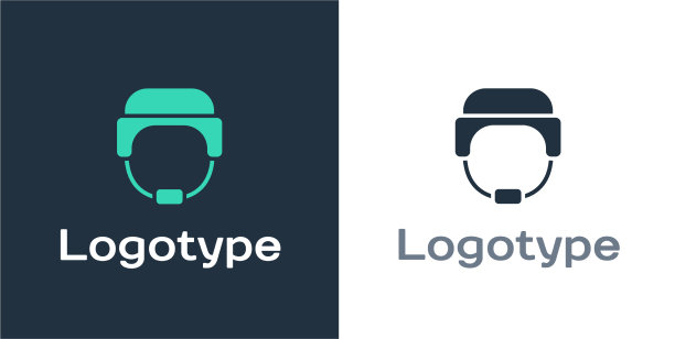 标志型军用头盔图标孤立在白色图片下载