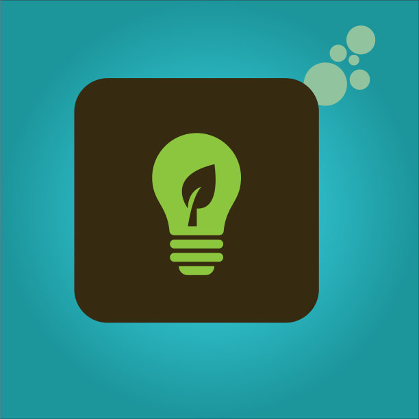 生态平面标志或图标设计图片下载