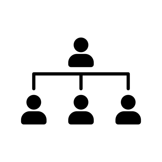 人员层级图标。商业团队合作概念。领导力象征。图片下载