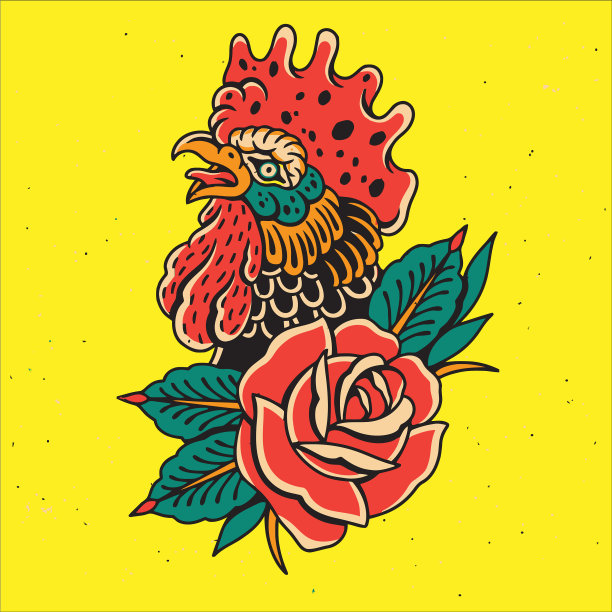 烤头标志插图图片下载