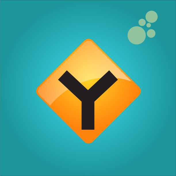 蜿蜒道路交通标志图片下载