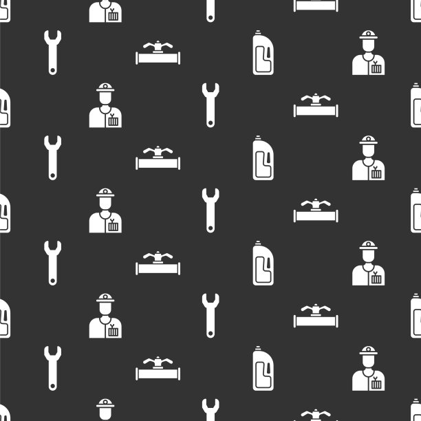 用排水管清洁管钳固定容器图片下载