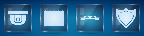 设置运动传感器花园围栏木贼眼图片下载