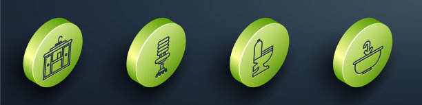 设有水龙头办公室的等距面盆柜图片下载