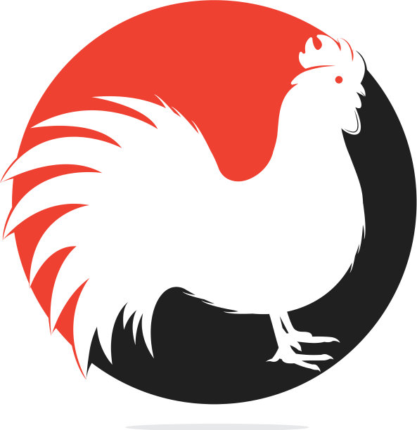 公鸡标志设计图片下载