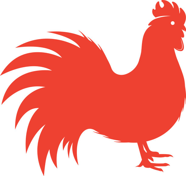 公鸡标志设计图片下载