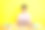 照片的年轻不高兴沮丧的男人在眼镜工作打字在桌子上的笔记本电脑孤立在黄色的背景图片下载
