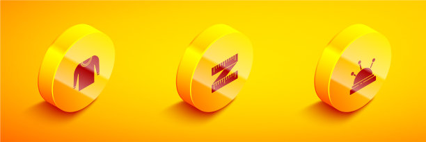 设置等距毛衣卷尺和针床图片下载