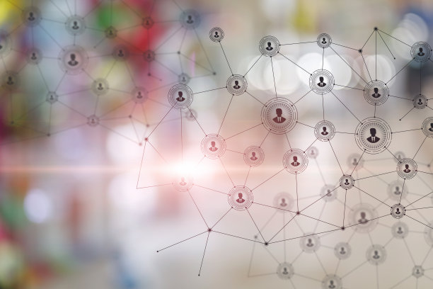 用户连接的业务网络。图片下载