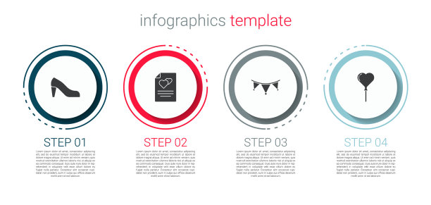设女人鞋贺卡狂欢节花环图片下载
