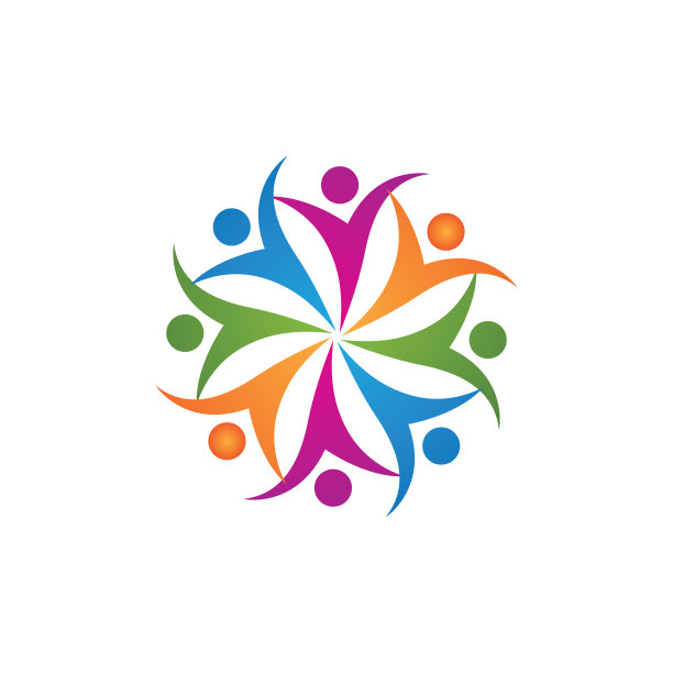 社区网络和社会图标图片下载