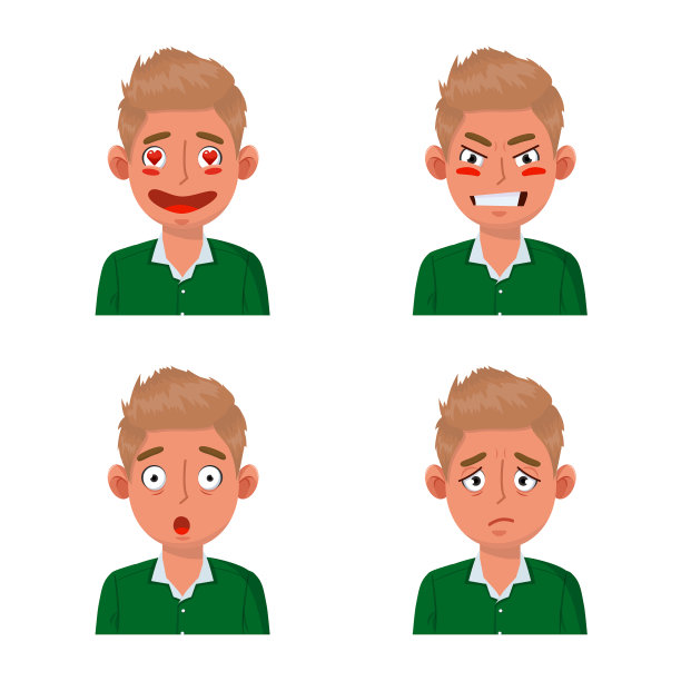 设计面和男孩图标设置面图片下载