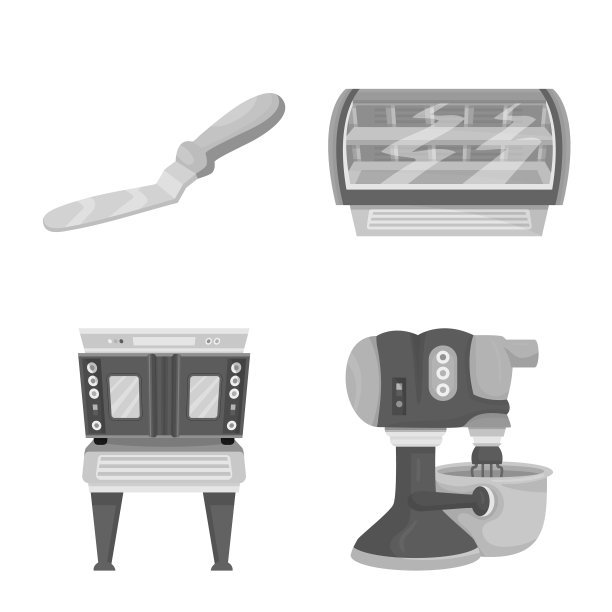 设计烘焙和自然的图标集图片下载