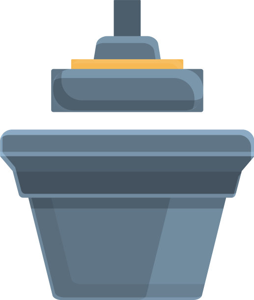 控制压力机形式图标卡通风格图片下载