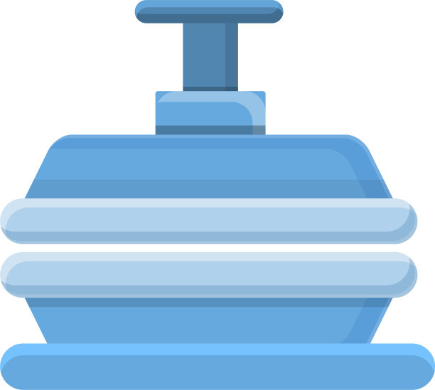 统一冲压成型机图标卡通风格图片下载