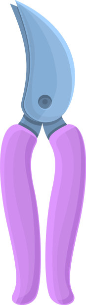 剪枝剪图标卡通风格图片下载