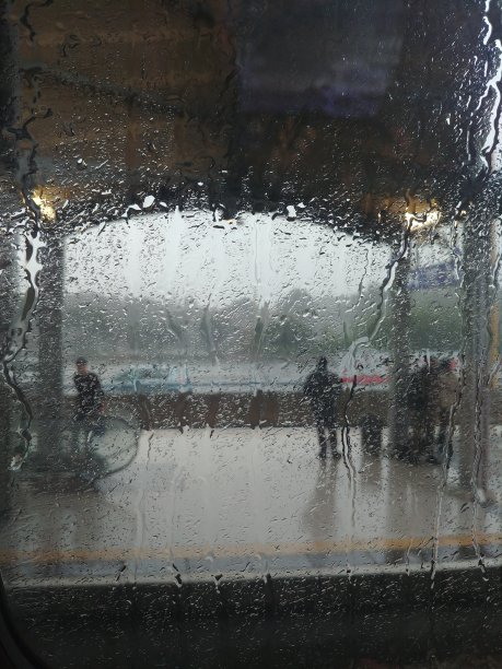 冬季窗外景色图片下载