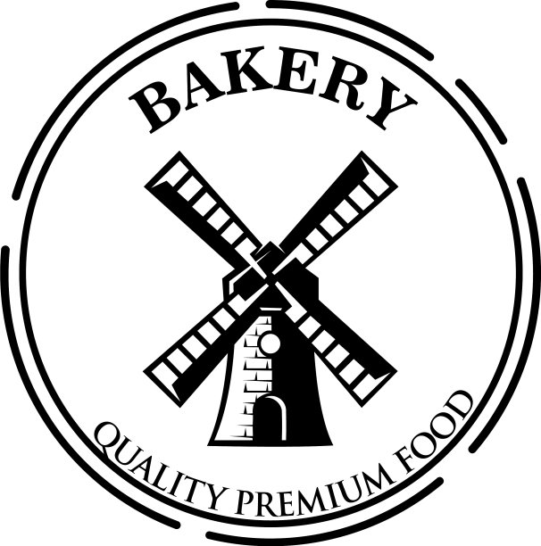 面包篮标志-面包房会徽设计图标或图片下载