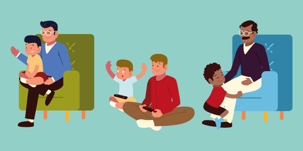 父亲和儿子图片下载