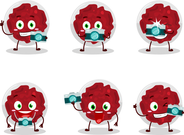 摄影师职业表情与捣碎图片下载