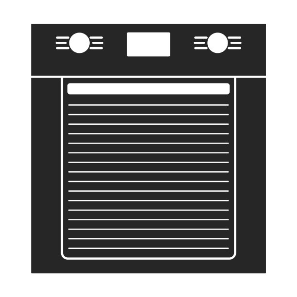 烤箱黑色图标炉图片下载